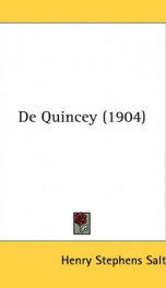 de quincey_cover