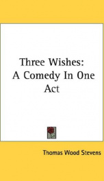 three wishes a comedy in one act_cover