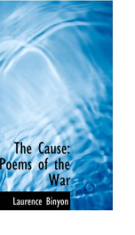 the cause poems of the war_cover