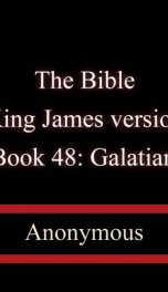 The Bible, King James version, Book 48: Galatians_cover