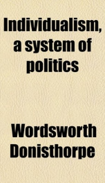 individualism a system of politics_cover