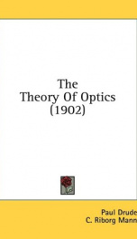 the theory of optics_cover