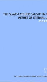 the slave catcher caught in the meshes of eternal law_cover