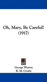 oh mary be careful_cover