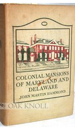 colonial mansions of maryland and delaware_cover