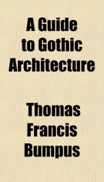 a guide to gothic architecture_cover