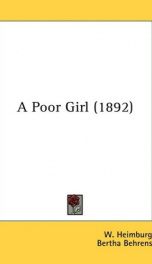 a poor girl_cover