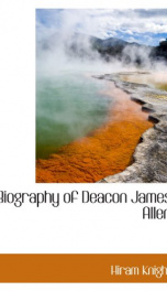 biography of deacon james allen_cover