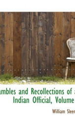 Rambles and Recollections of an Indian Official_cover