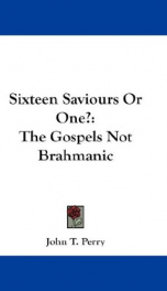 sixteen saviours or one the gospels not brahmanic_cover