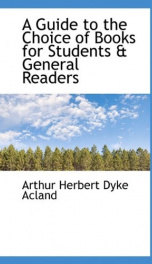 a guide to the choice of books for students general readers_cover