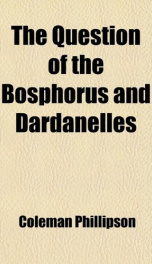 the question of the bosphorus and dardanelles_cover