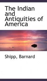 the indian and antiquities of america_cover