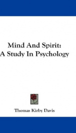 mind and spirit a study in psychology_cover