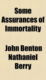 some assurances of immortality_cover