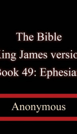 The Bible, King James version, Book 49: Ephesians_cover