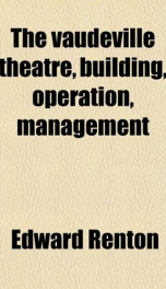 the vaudeville theatre building operation management_cover