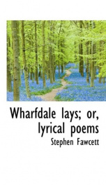 wharfdale lays or lyrical poems_cover