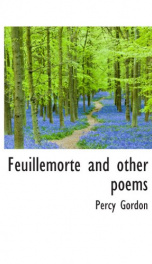 feuillemorte and other poems_cover