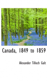 canada 1849 to 1859_cover