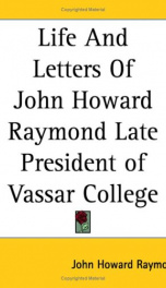 life and letters of john howard raymond_cover