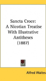sancta croce a nicotian treatise with illustrative antitheses_cover