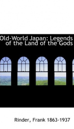 old world japan legends of the land of the gods_cover