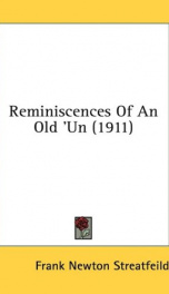 reminiscences of an old un_cover