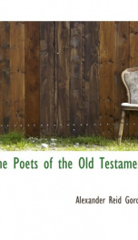 the poets of the old testament_cover