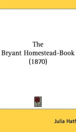 the bryant homestead book_cover