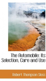 the automobile its selection care and use_cover