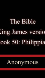The Bible, King James version, Book 50: Philippians_cover