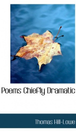 poems chiefly dramatic_cover