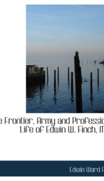 the frontier army and professional life_cover