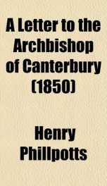 a letter to the archbishop of canterbury_cover