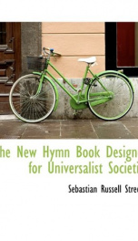 the new hymn book designed for universalist societies_cover