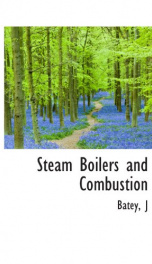 steam boilers and combustion_cover