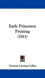 early princeton printing_cover