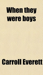 when they were boys_cover