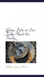 gloria patri or our talks about the trinity_cover