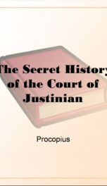 The Secret History of the Court of Justinian_cover