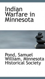 indian warfare in minnesota_cover