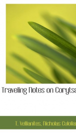 traveling notes on corytsa_cover