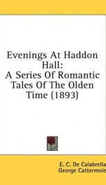 evenings at haddon hall_cover