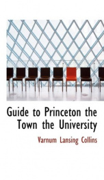 guide to princeton the town the university_cover