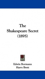 the shakespeare secret_cover