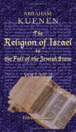 the religion of israel to the fall of the jewish state volume 2_cover