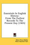 essentials in english history from the earliest records to the present day_cover