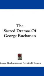 the sacred dramas of george buchanan_cover