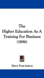 the higher education as a training for business_cover